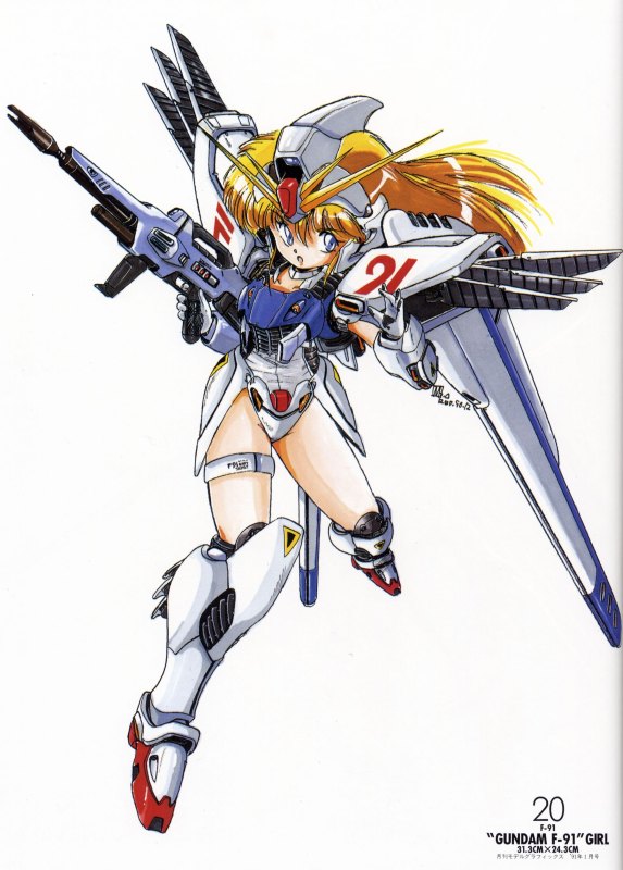 Otaku Gallery  / Art Books / Gundam - Mobile Suit Girls - Mika Akitaka / 018.jpg